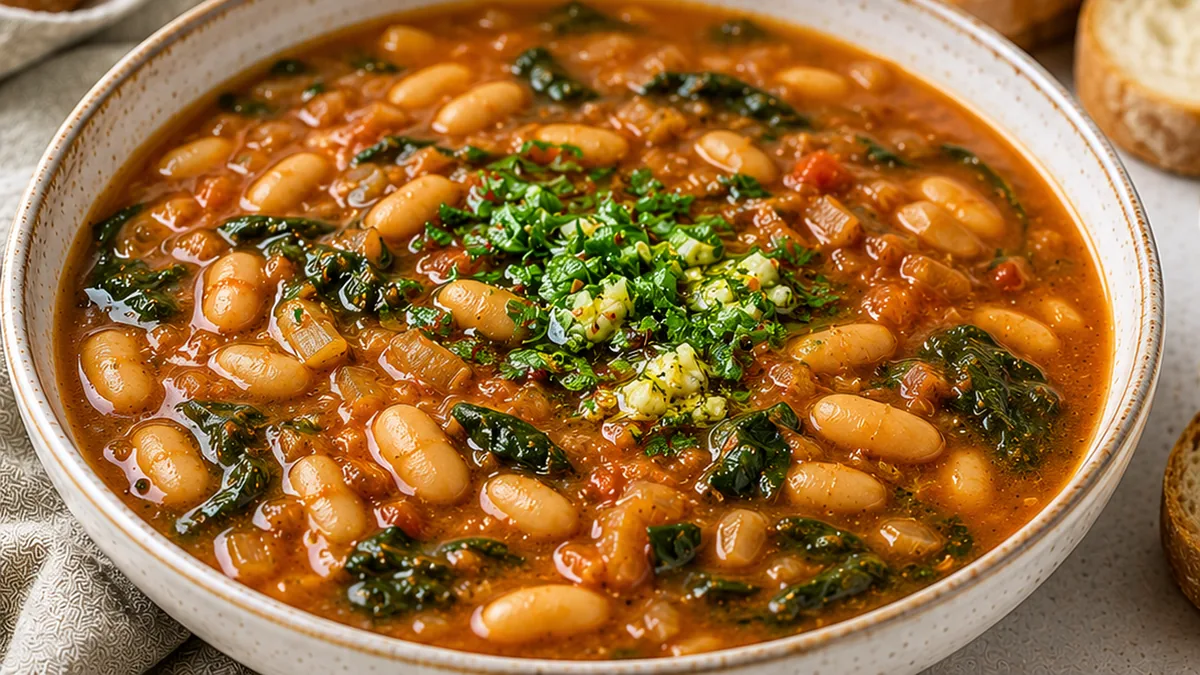 El Bulli Bean Soup: A Michelin Star Secret Revealed! Bean soup: Make this El Bulli-inspired cannellini bean soup with picada in 1 hour. Creamy, flavorful, and s