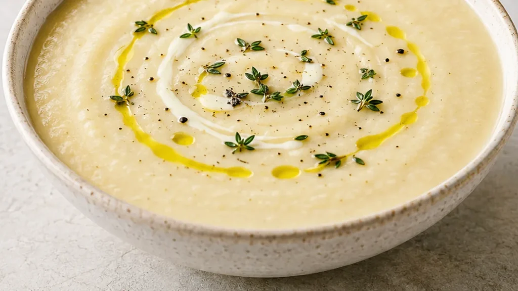Velvety Cauliflower Soup: Ultimate Comfort Food! Cauliflower soup: Make this incredibly creamy and dreamy soup in under 30 minutes. Easy, comforting, and perfec