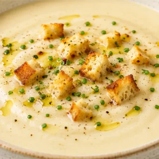 Creamy Celeriac Dream Soup: Velvety Perfection - celeriac soup - Celeriac soup: Make this incredibly creamy and velvety soup in under an hour. A simple, comfort
