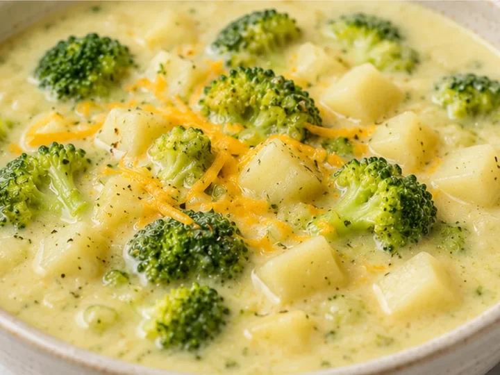 Creamy Broccoli Potato Soup Recipe