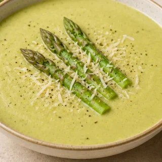 Creamy Asparagus Soup: Velvety Smooth & Addictive - Asparagus soup: whip up this amazing creamy soup recipe in under 30 minutes. Perfect for a light, flavorful