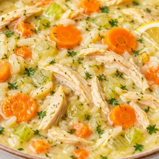 Creamy Lemon Chicken Soup: The Ultimate Comfort Food! - avgolemono soup