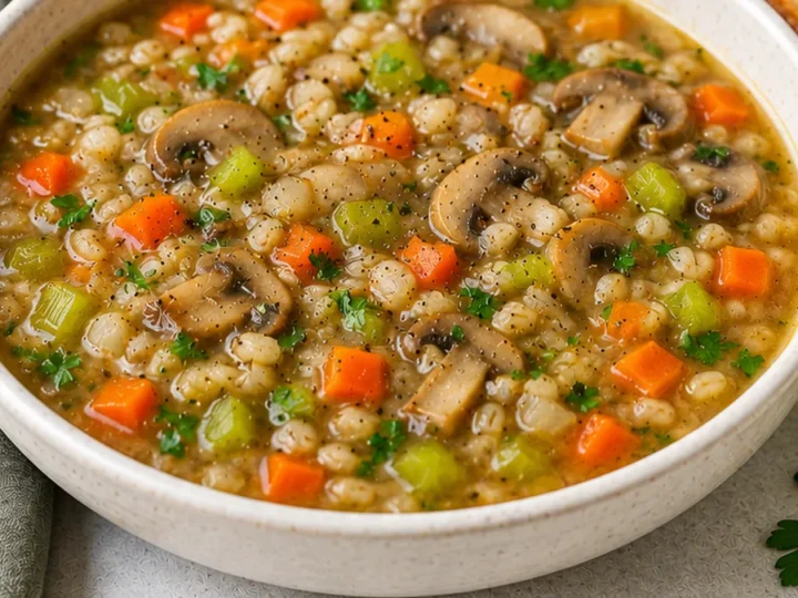 Hearty Pearl Barley Soup: Cozy Meal