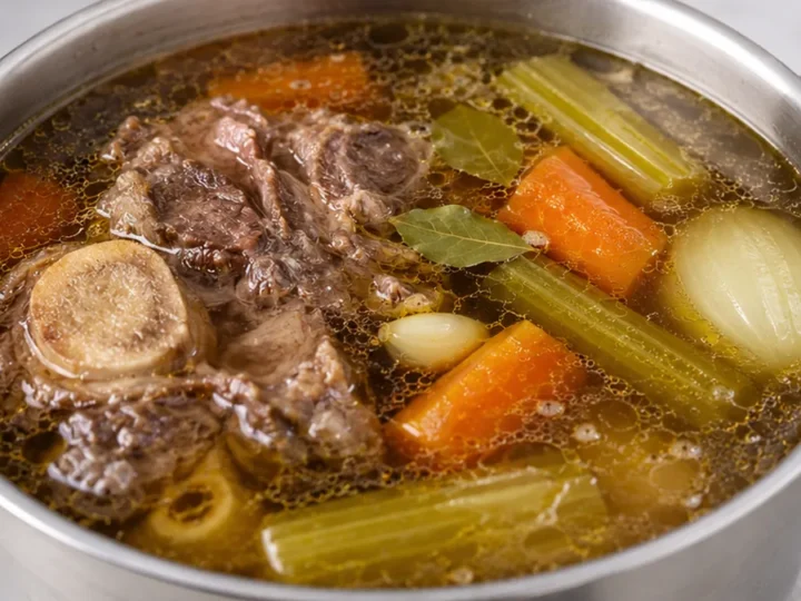 Flavorful Beef Stock: Slow-Cooked Goodness!