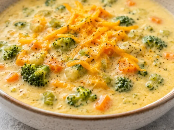 ” Creamy Broccoli Cheddar Soup”