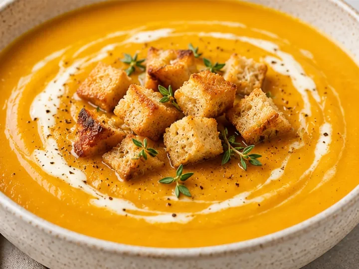 Creamy Butternut Squash Soup: Comfort Bowl!