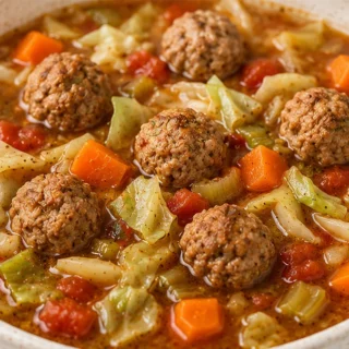 Cozy Cabbage Meatball Soup: Your New Go-To Comfort!