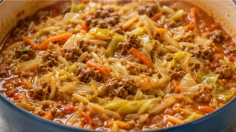 Cozy Cabbage Sausage Orzo Soup: Your New Favorite Comfort Food!