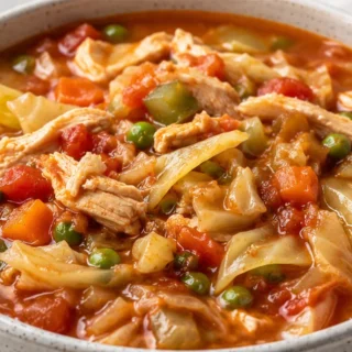 Cozy Chicken Cabbage Soup