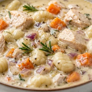 Creamy Chicken Gnocchi Soup: Comfort Food!