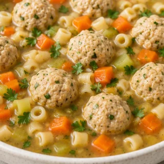 Cozy Chicken Meatball Soup: Comfort in a Bowl! Chicken meatball soup: master this comforting and incredibly delicious recipe. Simple ingredients, quick prep, pe