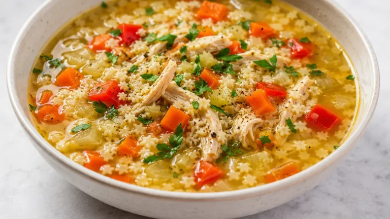 Cozy Chicken Pastina Soup: Your Ultimate Comfort Bowl!