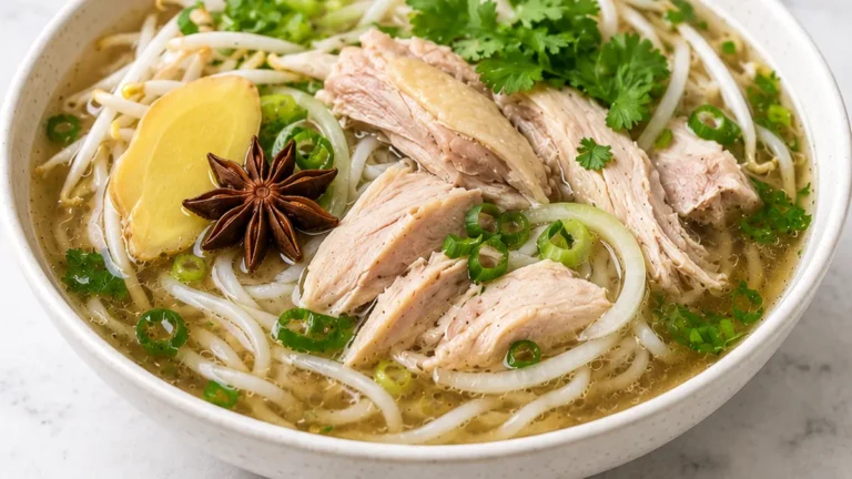 Vietnamese Chicken Pho: Ultimate Comfort Bowl!