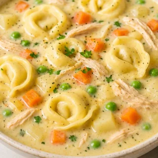 Creamy Chicken Tortellini Soup - Chicken tortellini soup: Master this creamy, hearty recipe for a fantastic family meal. Packed with flavor and easy to make on