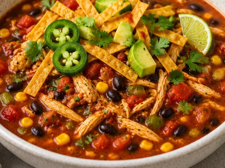️ Flavor Bomb Chicken Tortilla Soup