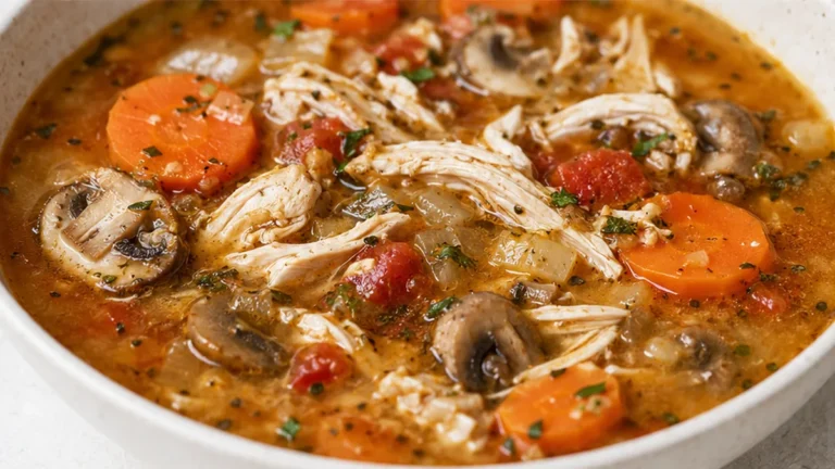 ” Cozy Italian Chicken Soup: Your Go-To Meal!”