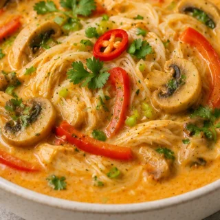 Creamy Coconut Curry Soup: Your New Go-To Comfort! Coconut curry soup: make this creamy, flavorful soup in under 35 minutes. Enjoy a taste of Thailand with simp