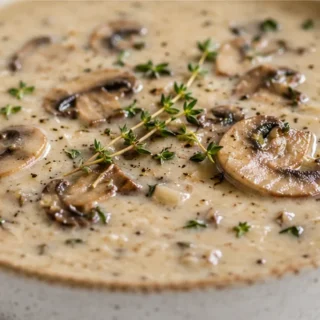 Creamy Mushroom Soup: A Soul-Warming Delight! - cream of mushroom - Cream of mushroom: master this rich and velvety homemade soup. Perfect for a comforting meal