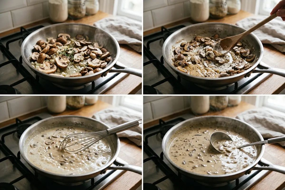 Cream of mushroom soup substitute — The From-Scratch Homemade Substitute