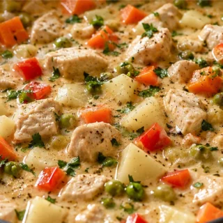 Cozy Creamy Chicken Stew: Your Ultimate Comfort Meal! Creamy chicken stew: master this wholesome, hearty stew in under an hour. Packed with tender chicken and v