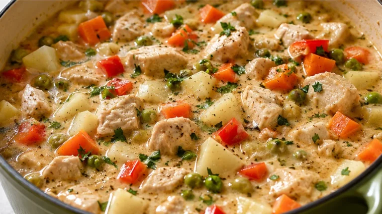 Cozy Creamy Chicken Stew: Your Ultimate Comfort Meal!