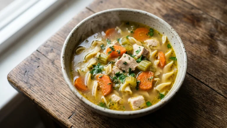 Homemade Chicken Noodle Soup: The From-Scratch Method That Beats the Can