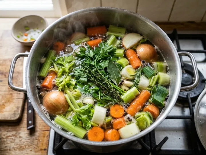 How to Make Vegetable Stock at Home (The Slow-Simmer Way)