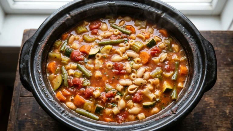 Slow Cooker Minestrone: The Hands-Off Method for a Soup That Tastes Slow-Cooked