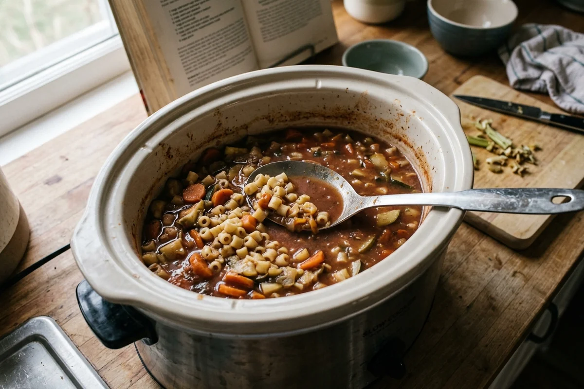 Troubleshooting a Pot That Went Wrong Slow cooker minestrone — Troubleshooting a Pot That Went Wrong