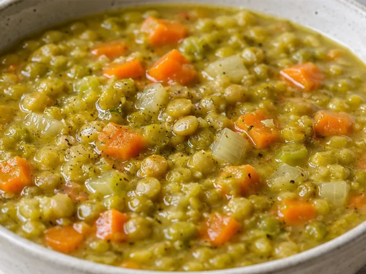 Cozy Slow Cooker Split Pea Soup
