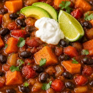 Black Bean Sweet Potato Stew: Your Ultimate Cozy Comfort! Sweet potato stew: savor this hearty and wholesome black bean and sweet potato stew. Perfect for a coz