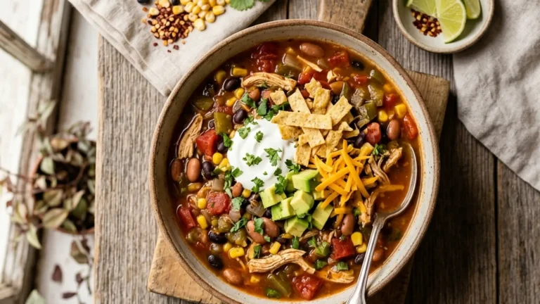 Taco Soup Nutritional Information: A Full Breakdown by Version and Topping