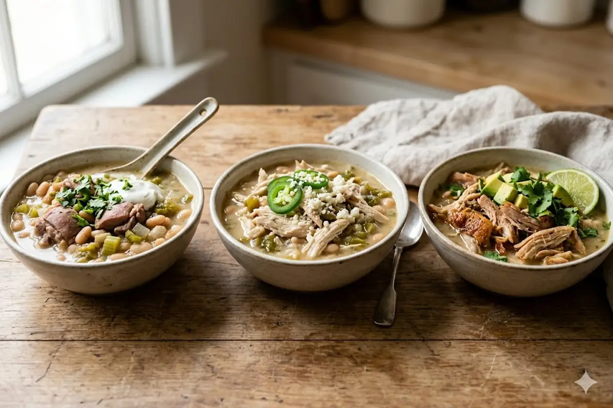 White chicken chili keto — Protein Choices: Thighs, Breast, or Rotisserie
