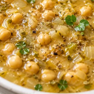 Cozy Chickpea Oregano Soup - Chickpea oregano soup: savor this creamy, protein-packed vegan soup. Master a comforting meal in one pot, perfect for chilly evenin