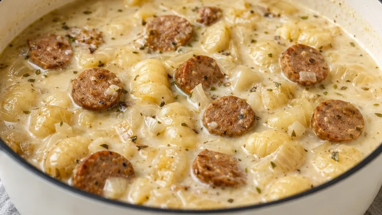 Creamy Vegan Gnocchi Soup