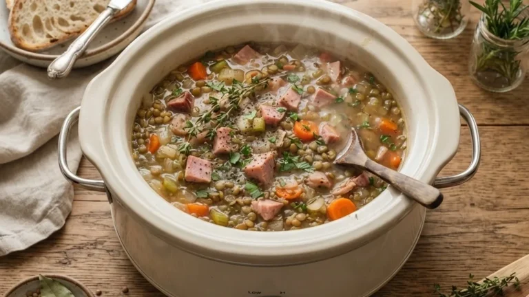 Ham and Lentil Soup Slow Cooker: The Complete No-Fail Method