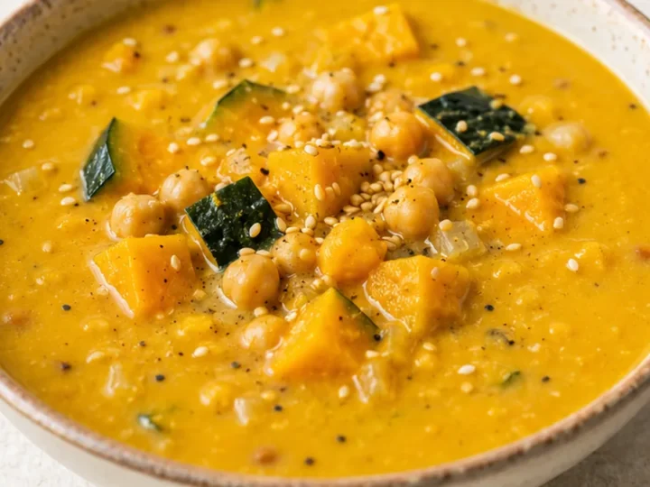 Creamy Kabocha Miso Soup: Cozy & Hearty!
