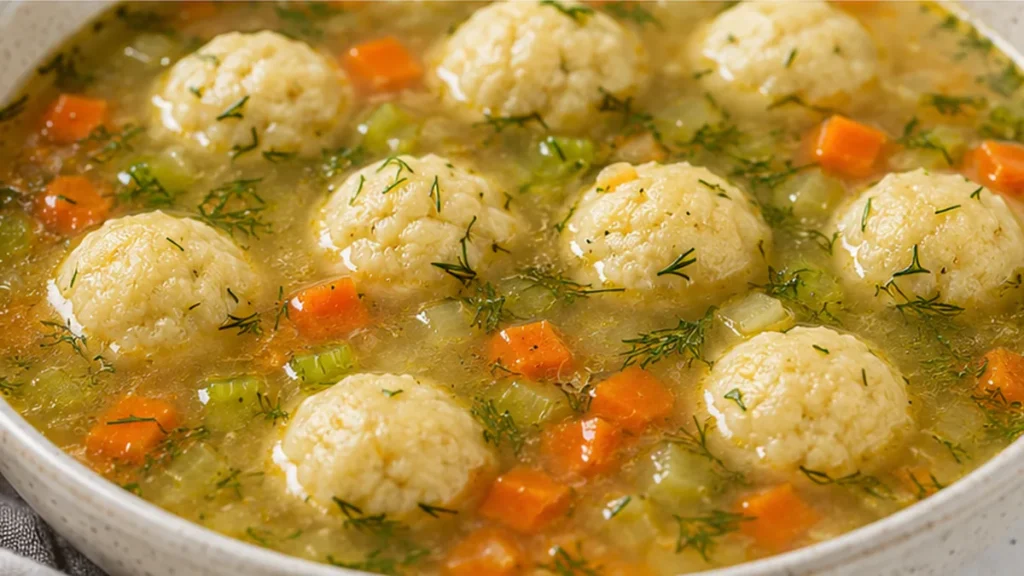 Cozy Mini Matzah Ball Soup: Warm Your Soul!