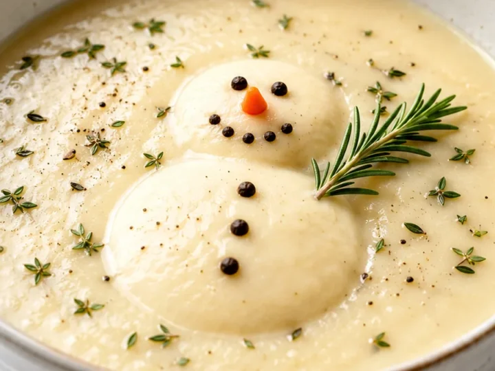 Creamy Snowman Soup