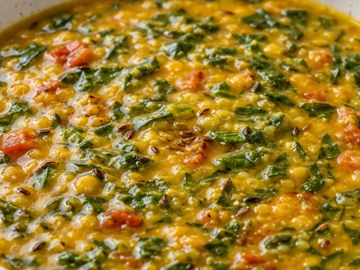 Spinach Dal: Comfort in a Bowl!
