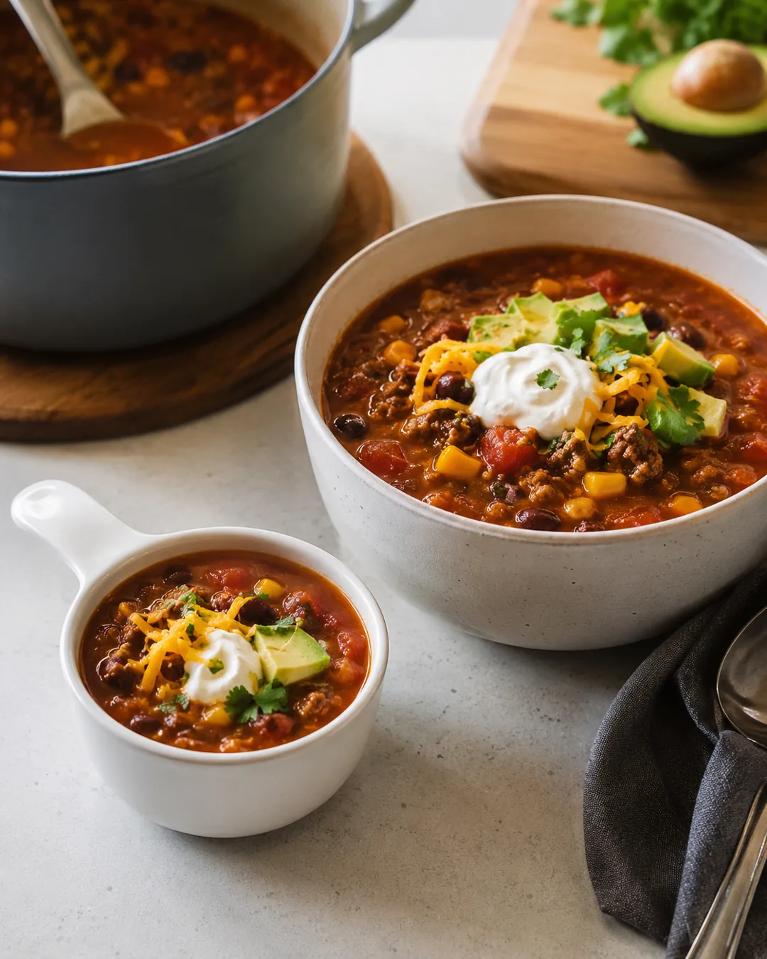 Close-up illustrating calories Per Cup Versus Per Bowl