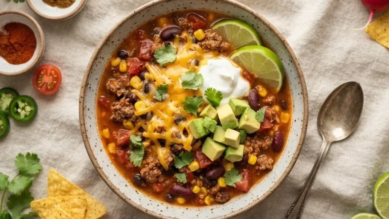 Taco Soup Nutritional Information: The Numbers Behind Every Bowl