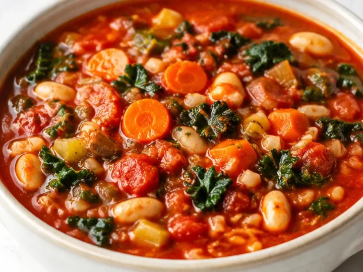 Blue Zone Minestrone Soup