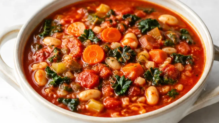 Blue Zone Minestrone Soup