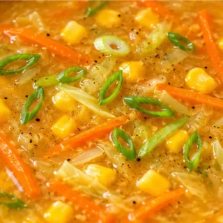 Sweet Corn Soup for Comfort