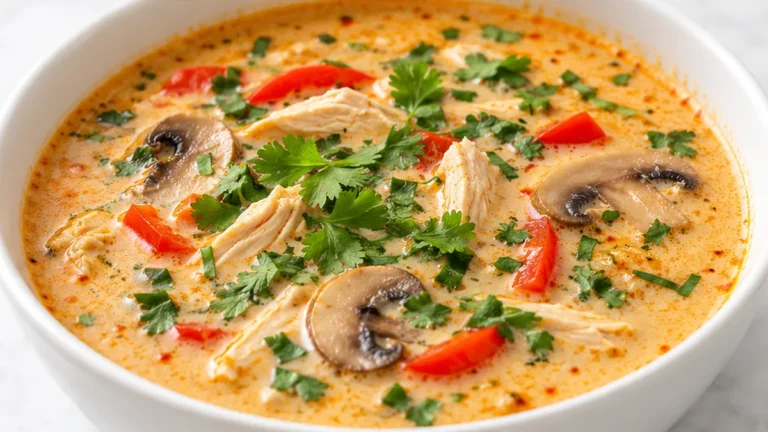 Thai Coconut Chicken Soup