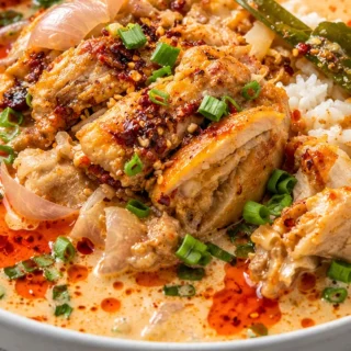 Zesty Lemongrass Chicken in Coconut Soup!