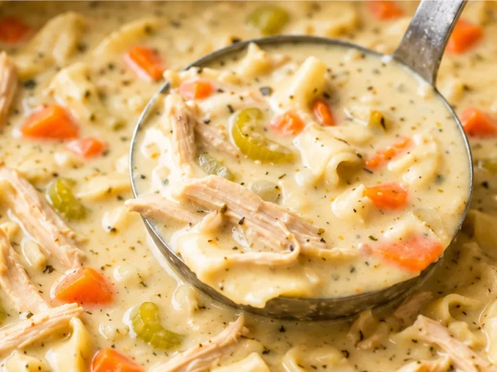 Creamy Chicken Noodle Soup