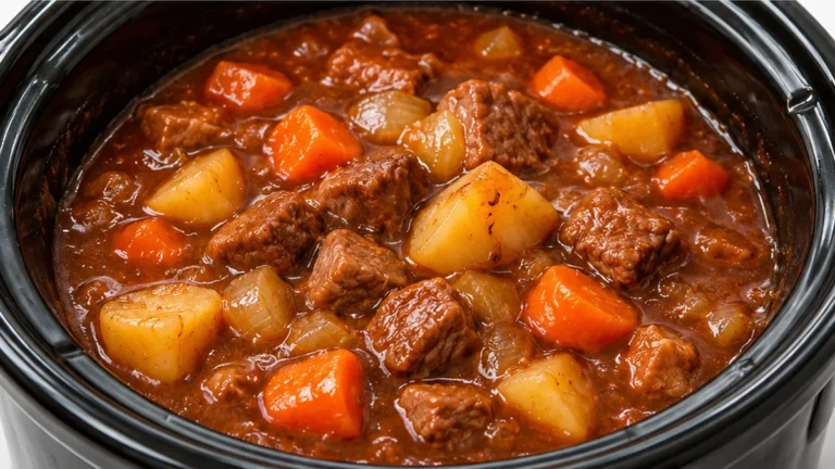 Comforting Slow Cooker Beef Stew
