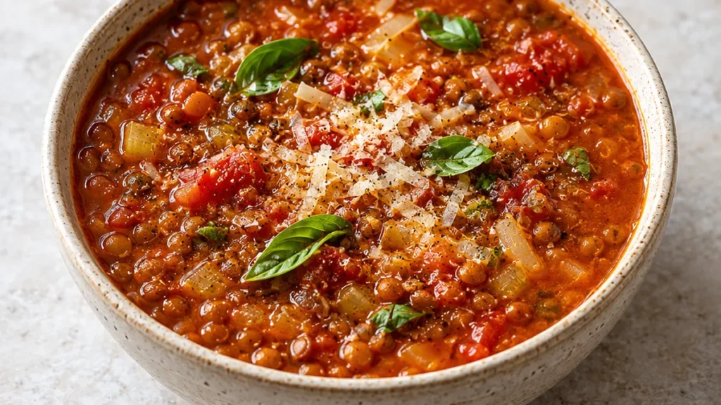 Cozy Italian Lentil Soup: Hearty & Flavorful!